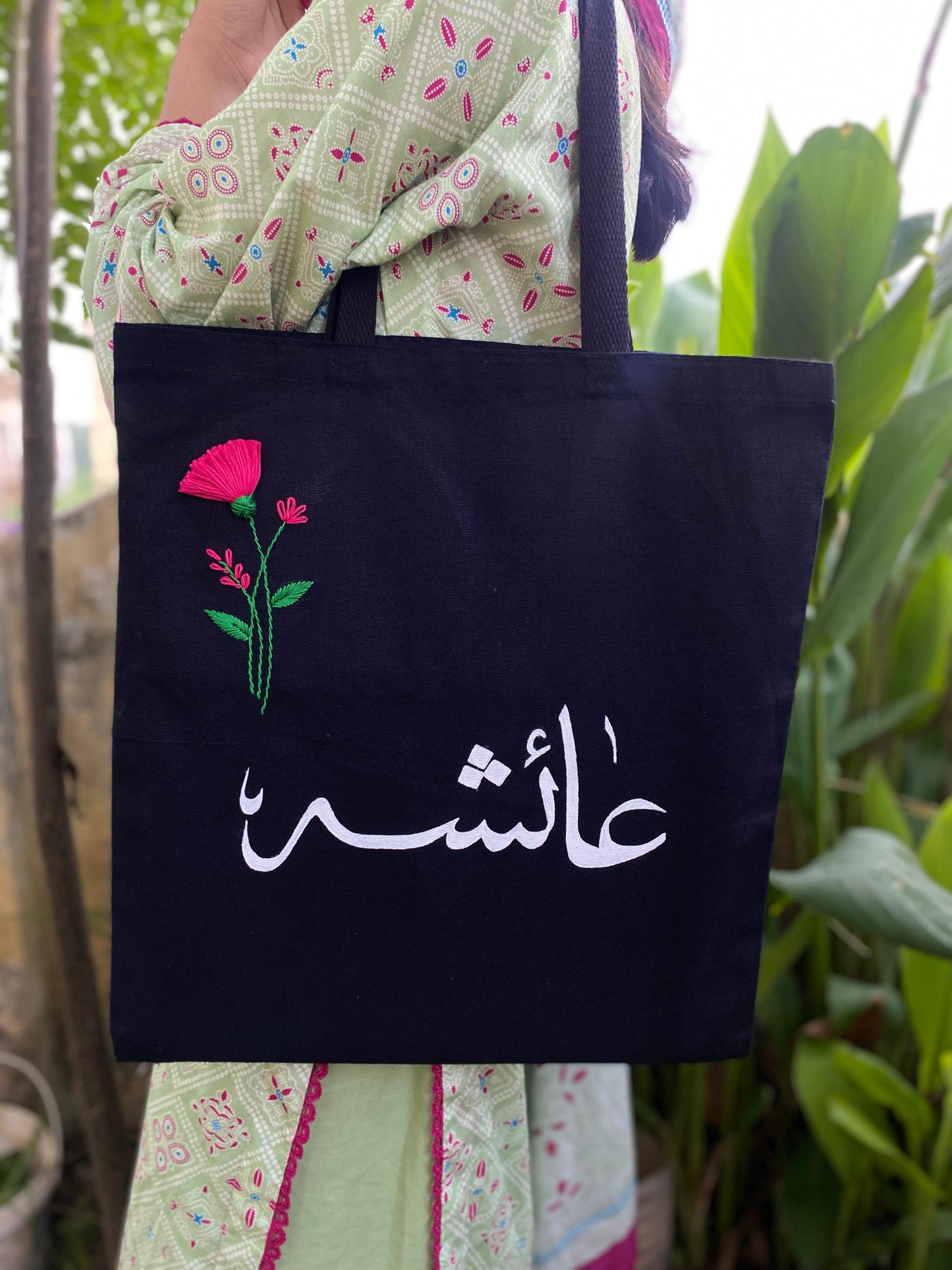 Embroidery Tote Bag